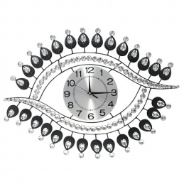 K70M1 ZEGAR ŚCIENNY OKO KRYSZTAŁKI 72X54