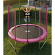 Aga SPORT TOP Trampolin, 180 cm 6 ft Rosa, Kindertrampolin, Gartentrampolin mit Sicherheitsnetz  + Schutznetz