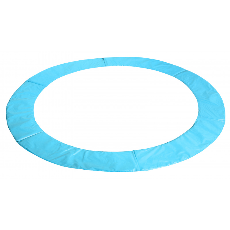 Aga Trampolin Randabdeckung mit innerem Netz 305 cm 10 ft Hellblau, Randschutz, Trampolinzubehör, Federabdeckung für Trampolin