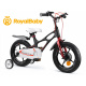 Royal Baby Bike Space 14" mit Klingel, Schubstange RB14-22 Schwarz