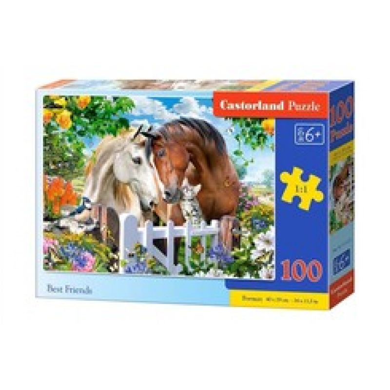 CASTORLAND puzzle 100 Teile - Beste Freunde