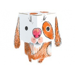 Kolorowanka 3D Cube head - Piesek 3l+ MONUMI uniwersalny