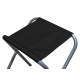 Aga Camping-Klappstuhl Schwarz
