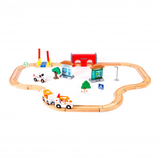Aga4Kids Holz-Eisenbahn DS5647