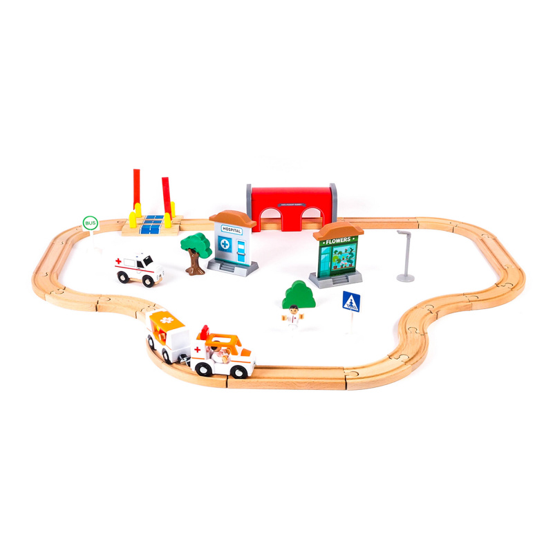 Aga4Kids Holz-Eisenbahn DS5647