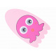 Aga Schwimmbrett Octopus rosa