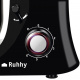 Küchenmaschine 6,2l, 2200 W Schwarz Ruhhy 16745