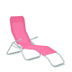 Aga Garten-Liegestuhl SIESTA Rosa