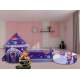 Aga4Kids Kinderspielzelt mit Klettertunnel Galaxie