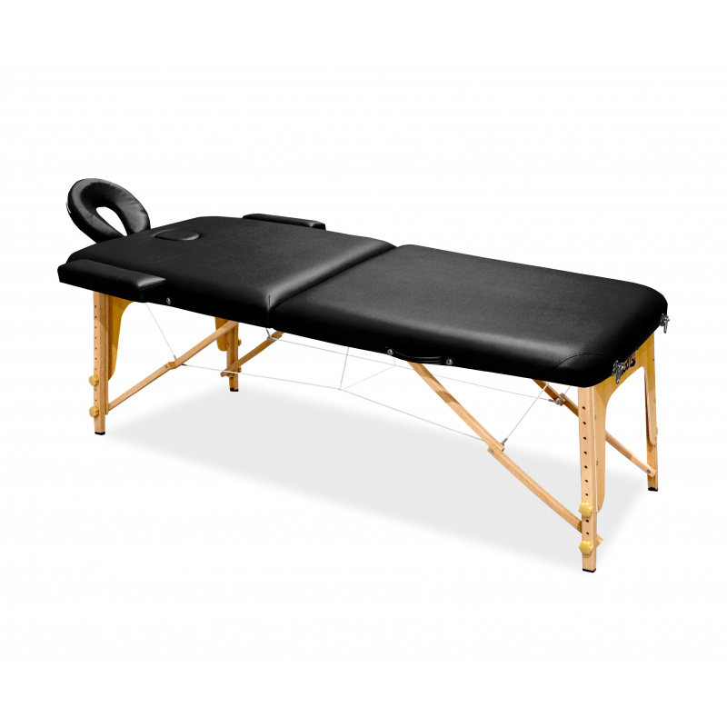 Aga Massageliege aus Holz MR5150 Schwarz