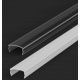 Elastisches Aluminiumprofil für LED-Streifen - 2m - transparent