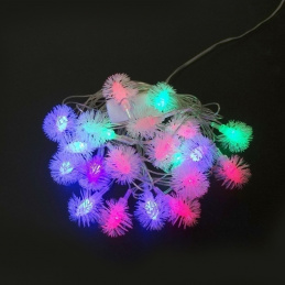 E18C LAMPKI ŚNIEŻYNKI 20 LED 4M