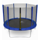 Aga SPORT TOP Trampolin,Kindertrampolin mit Sicherheitsnetz  305 cm 10 ft Blau