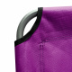 Linder Exclusiv Klappstuhl Oxford PO2600L Lila  – Campingstuhl & Angelstuhl, bis 100 kg, Faltbar Stuhl, Gartenstuhl