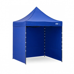 Aga Pavillon, Pop-up-Pavillon, Partyzelte, Faltpavillon  2x2m Blau