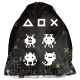 Paso Schulset Doppelkammer-Rucksack mit Turnbeutel Game