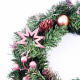Aga Weihnachtskranz 40 cm Rosa