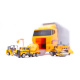 Aga Transporter + Metallwagen Baumaschinen