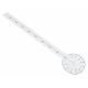 Aga Wanduhr groß 80-120cm silber