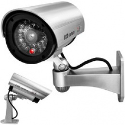 Kamera Attrappe mit LED-Licht ISO-IR-CCD