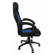 Aga Spielstuhl, Bürostuhl,Drehbarer Spielstuhl, Gamingstuhl, Racing Schreibtischstuhl, Chefsessel Schwarz - Blau