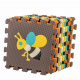 Aga Schaumstoff-Puzzlematte für Kinder 9 Teile farbig 85 cm x 85 cm x 1 cm