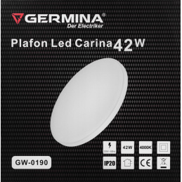 LED přisazené stropní svítidlo 42W kulaté - neutrální bílá