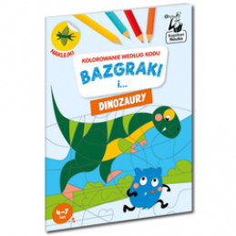 Kapitan Nauka Bazgraki i dinozaury. Kolorowanie KS1191 uniwersalny