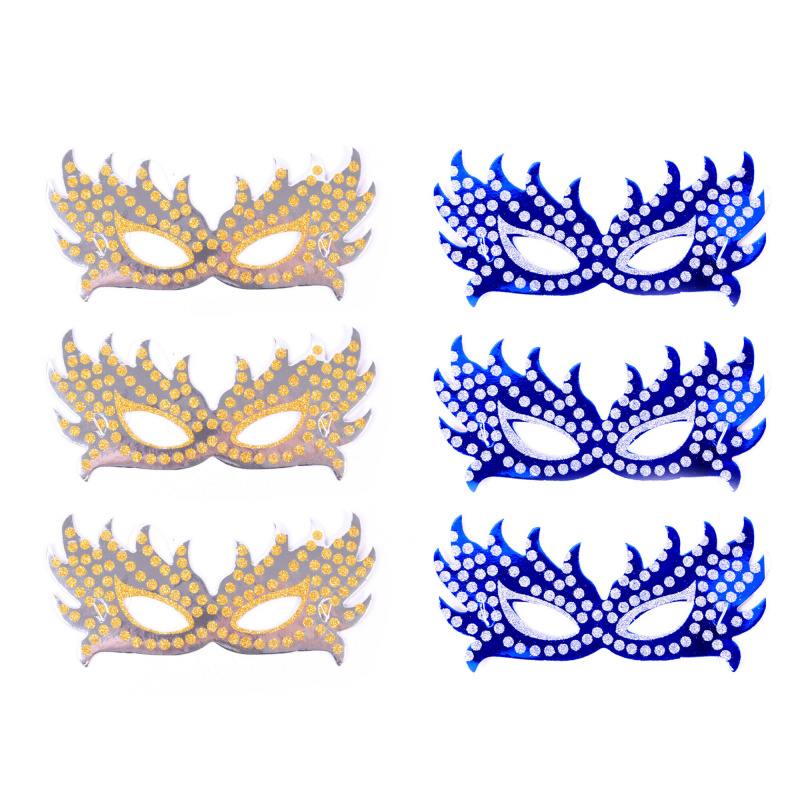 Aga4Kids Kinder Augenmasken DS941SBLU 6 Stk.