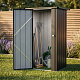 Aga Gartenhaus 94x103x173 cm Grau
