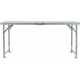 Linder Exclusiv Camping Klapptisch aus Aluminium mit Tragegriff 120x60x54/70 cm