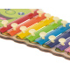 Aga Buntes Holz Xylophon für Kinder Raupe