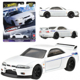 Mattel Hot Wheels Premium autko metalowe Nissan Skyline GT-R ZA6031 uniwersalny