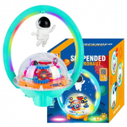 B16F2  LAMPKA PROJEKTOR LEWITUJACY        ASTRONAUTA MUZYKA