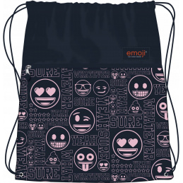 St.RIGHT  Rucksack Emoji,Rückentasche,Schuhbeutel