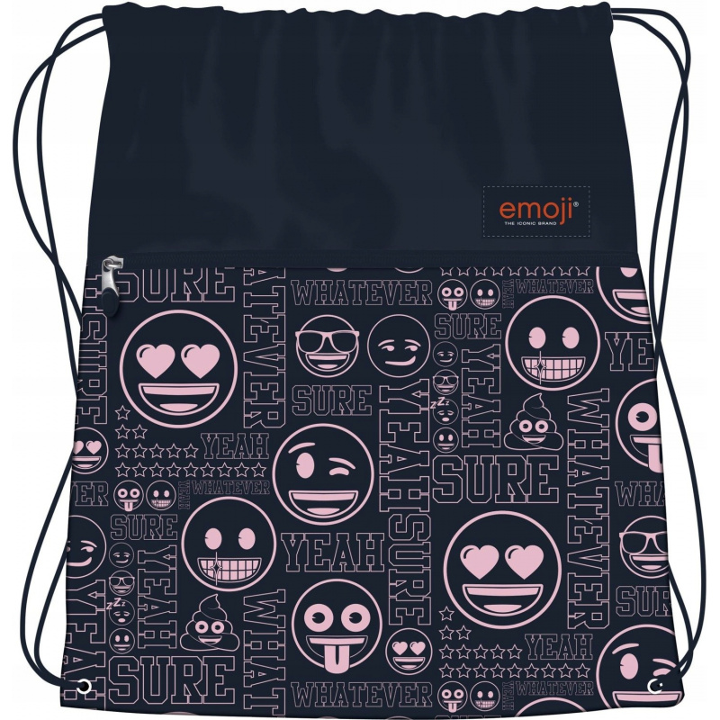 St.RIGHT  Rucksack Emoji,Rückentasche,Schuhbeutel