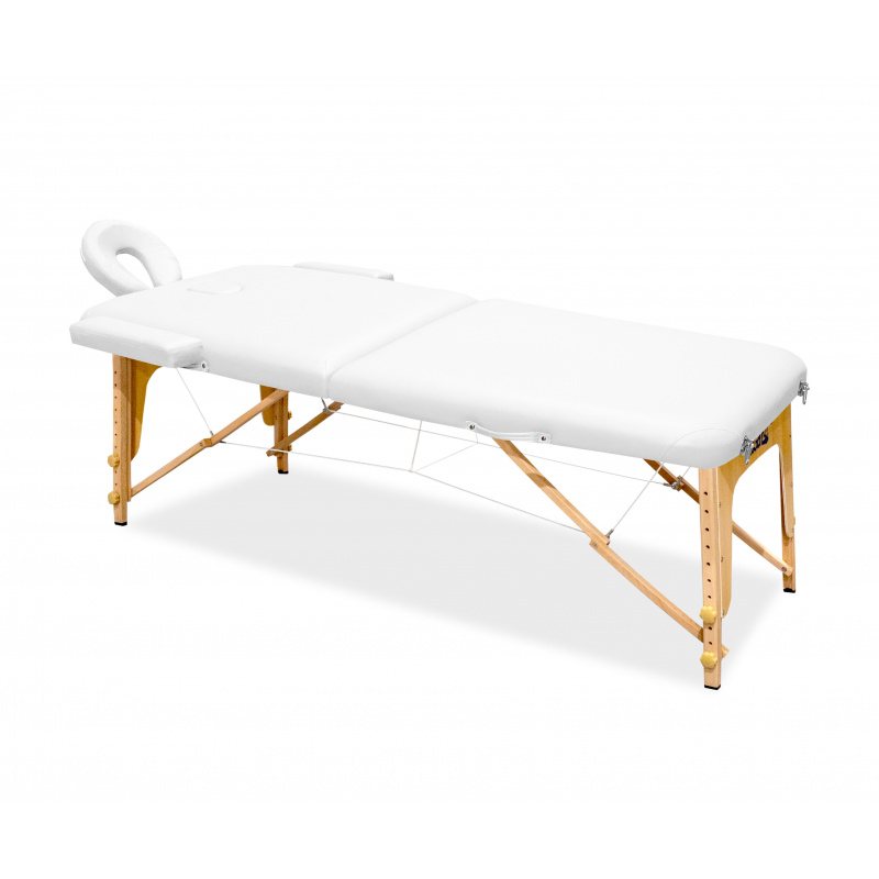 Aga Massageliege aus Holz MR5150 Weiss