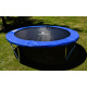 Aga SPORT TOP Trampolin,Kindertrampolin mit Sicherheitsnetz  244 cm 8 ft Blau