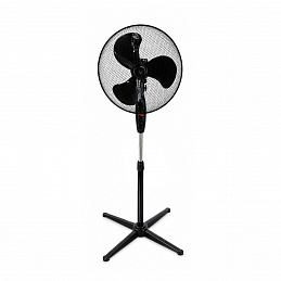 Linder Exclusiv Ventilator Standventilator Luftkühler Ventilator Lüfter Oszillierend SV3000S Schwarz