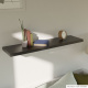 Linder Exclusiv Wandregal 120x23,5 cm Schwarz