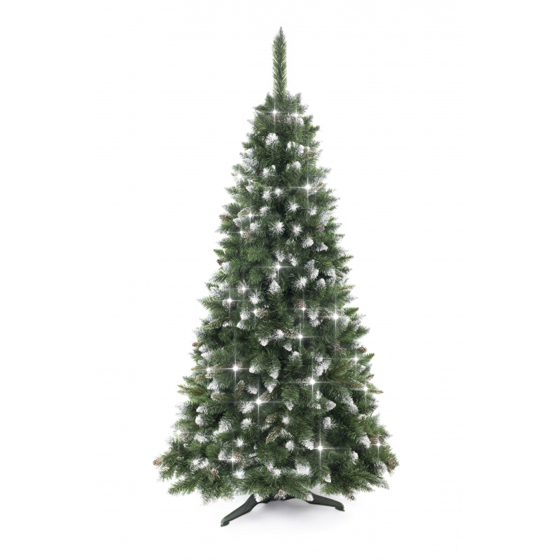 Aga Weihnachtsbaum 150 cm Kiefer Kristall-Silber