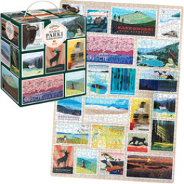 CzuCzu Puzzlove Polskie Parki Narodowe 1000 elementów ZA5625 uniwersalny