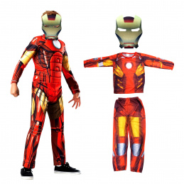 Aga4Kids Kinderkostüm Iron Man S 100-110 cm