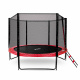 Aga SPORT PRO Trampolin 305 cm Rot + Sicherheitsnetz + Leiter