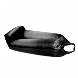 Aga Aufblasbarer Sitzsack LAZY BAG 230x70 cm Schwarz/Schwarz