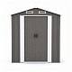 Aga Gartenhaus 194x131x184 cm Graubraun