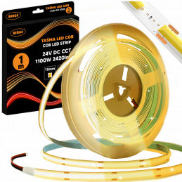 LED pásek COB Neon CCT 24V - 608D - 22W/m - IP20 - 1m