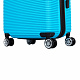 Aga Travel Kofferset, Reisekofferset MR4651 Hellblau, Hartschalenkoffer, Doppeltragegriff mit Zahlenschloss, Trolley Reisekoffer 3tgl 4 Rollen Reisekoffer