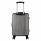 Aga Travel Aga Travel Kofferset, Reisekofferset , Hartschalenkoffer, Doppeltragegriff mit Zahlenschloss, Trolley Reisekoffer 3tgl 4 Rollen  MR4667 Dunkelgrau