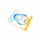 Aga4Kids Montessori Holztafel Pinguin